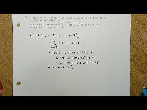 MAE 209 - Lecture 11 - Expected Value and Variance of Discrete Random Variables - Winter 2022