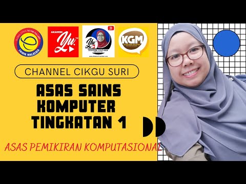 BAB 1 KONSEP ASAS PEMIKIRAN KOMPUTASIONAL | ASAS PEMIKIRAN KOMPUTASIONAL | #cikgooTUBE
