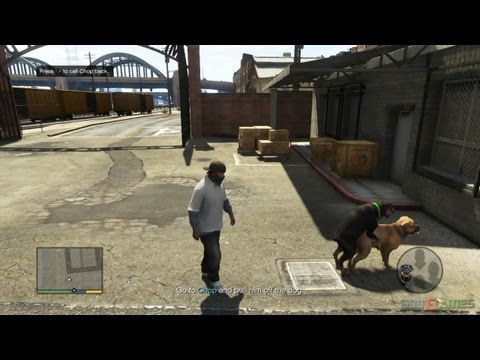 GTA V PS3 Gameplay / Walkthrough / Playthrough / 1080P Part 14 - Chop
