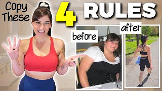 I followed the 4 GOLDEN rules of fat loss & lost 130Lbs