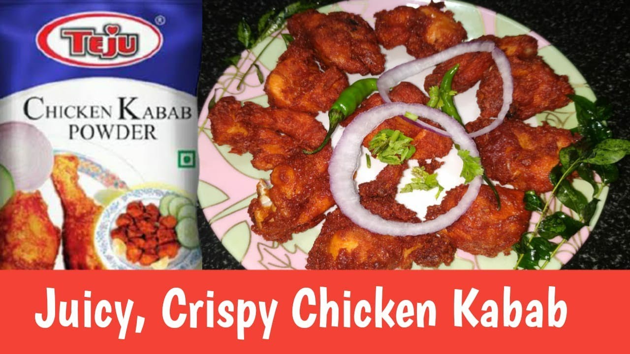 chicken kabab recipe in Kannada l very easy chicken kabab recipe in kannada