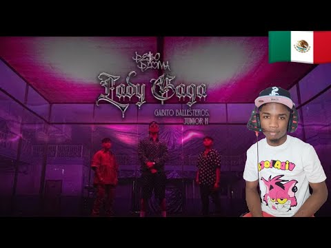 Dominicano REACCIONA a LADY GAGA (VIDEO OFICIAL) Peso Pluma, Gabito Ballesteros, Junior H