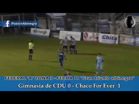 FEDERAL "A" ZONA 3 - FECHA 11- GIMNASIA CdU 0 - CHACO FOR EVER 1