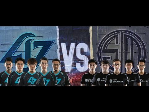 CLG vs TSM Highlights - COUNTER LOGIC GAMING vs TEAM SOLOMID Game 1 NA LCS Playoffs - SPRING Final