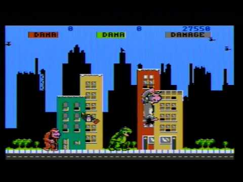Rampage for the Tandy Color Computer - A Closer Look