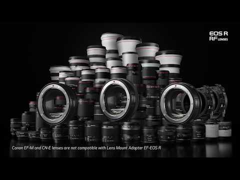 Canon EOS R korpusas video