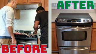 Replacing GE Element Switch on Range Glass Cooktop