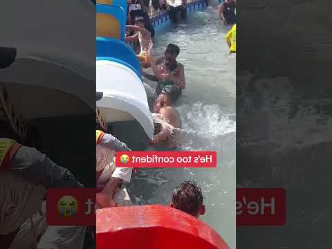 Najgorsze wpadki na zjeżdżalniach wodnych