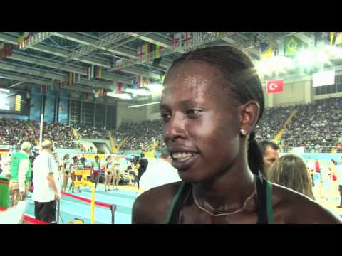 Istanbul 2012 Mixed Zone: Pamela Jelimo KEN