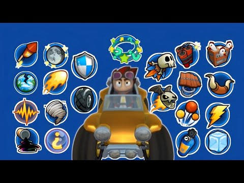 Every Powerups in Beach Buggy Racing - Beach Buggy Racing