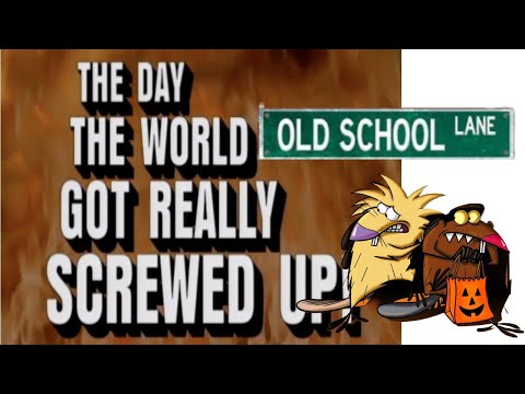 The Angry Beavers Halloween Episode - Old School Lane