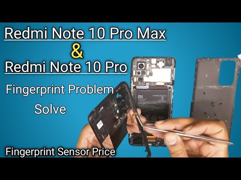 Redmi Note 10 Pro Fingerprint Sensor Replacement price