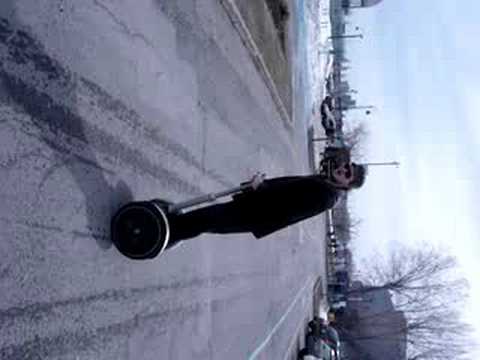 Brendan on a Segway