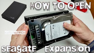 How to open Seagate Expansion Portable Hard Disc Drive