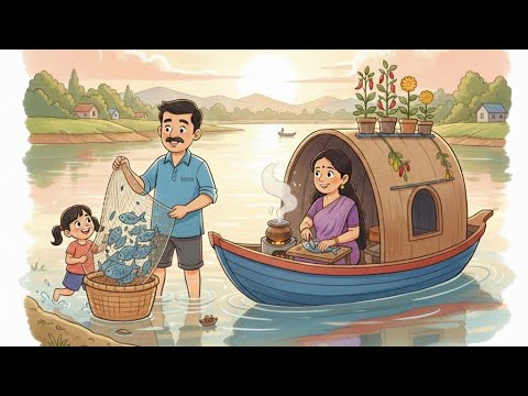 # Traditional Fishing and Riverside Cooking #saleha story 