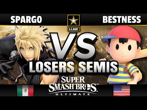 XTR | Sparg0 (Cloud) vs Armada | BestNess (Ness) - Losers Semis U.S. Army Ultimate Challenge
