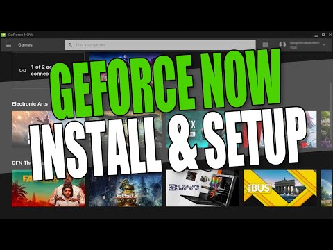 Part of a video titled Windows 11 GeForce Now Install & Beginners Guide - YouTube
