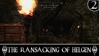 Ultimate Skyrim Let's Play #2 - The Ransacking of Helgen