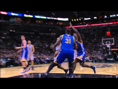 Festus Ezeli Blocks Tony Parker
