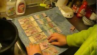 Dirty Money Laundry... GELD Schoonwassen .without losing a penny..