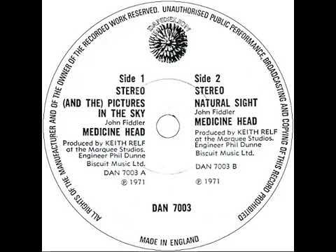 UK New Entry 1971 (111) Medicine Head - (And The) Pictures In The Sky