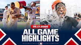 Highlights from ALL GAMES on 5/17 (Mets and White Sox WALK OFF their respective city rivals, MORE!)