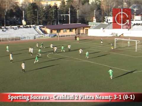 rezumat Sporting Suceava - Ceahlaul 2 Piatra Neamt: 3-1