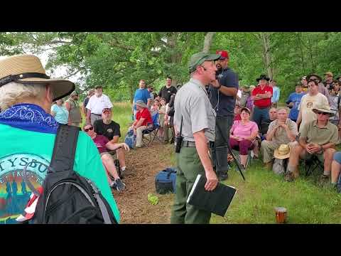 Minute Walk in History - Gettysburg 160th Anniversary, Farnsworth's Charge