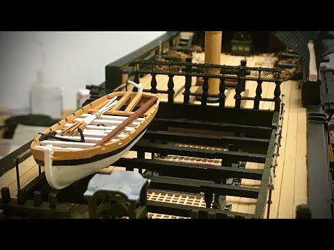 The Most Difficult Model Ship To Ever Build - 1/84 HMS VICTORY - 34ft Launch