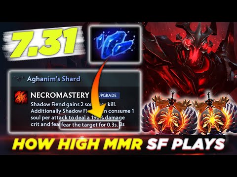 This Is How Pros Play Shadow Fiend In 7.31 - Nerfed or Buffed?!