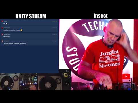 ( Techno / DnB /Hard Techno ) Unity Stream - Insect's Birthday