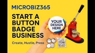 Lucrative Button Badge Business for Beginners — UK Practical Guide - low-cost business idea