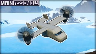 This Tilt Rotor VTOL Needs Your Expert Engineering! (Main Assembly Gameplay)