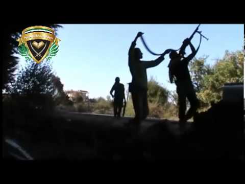 التصدي للطيران الحربي من قبل لواء البتار في ريف اللاذقية