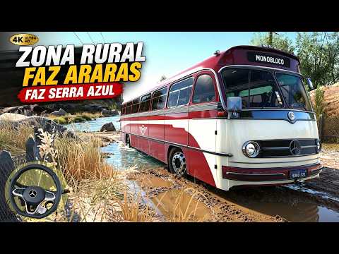VIAGEM DE MONOBLOCO O321 NO MAPA MINAS GERAIS! De Fazenda Araras à Serra Azul | ETS 2