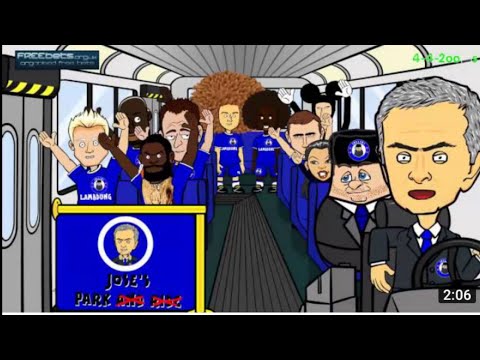 MOURINHO PARKS THE CHELSEA BUS (442oons parody)