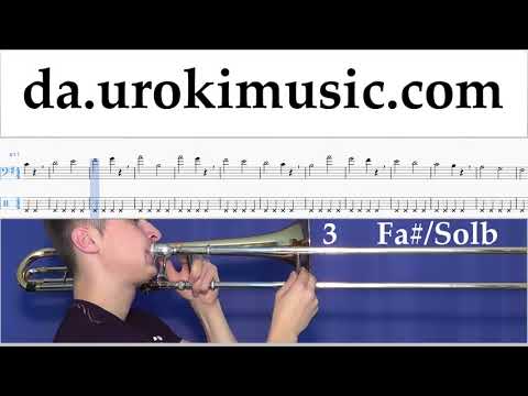 Lær At Spille Basun The Pink Panther - Theme Song Uddannelse Metode Del 1 øvelser um-i246