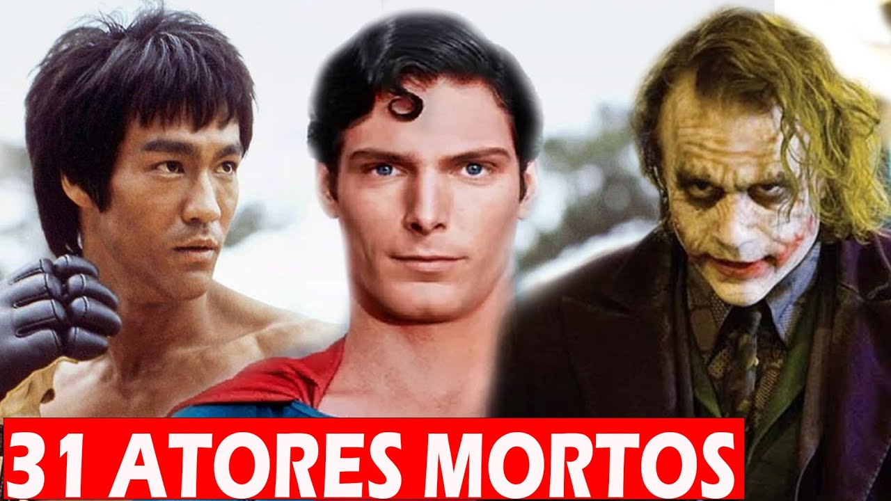 31 ATORES DE HOLLYWOOD QUE JÁ MORRERAM E VOCÊ NÃO LEMBRAVA OU NÃO SABIA COM IDADE E CAUSA DA MORTE