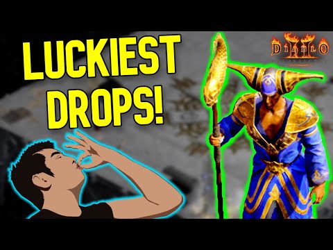 LUCKY! Time Spent on 500 Arcane Sanctuary Runs [Drop highlights] Blizzard vs Blizzorb | D2R