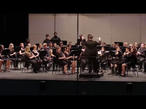 Western Harnett HS Symphonic Band - Cumberland Cross - Carl Strommen