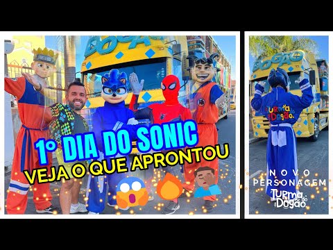 EP.18 | PRIMEIRO DIA DO SONIC NA CARRETA DO DOGÃO | VLOG | TURMA DO DOGÃO
