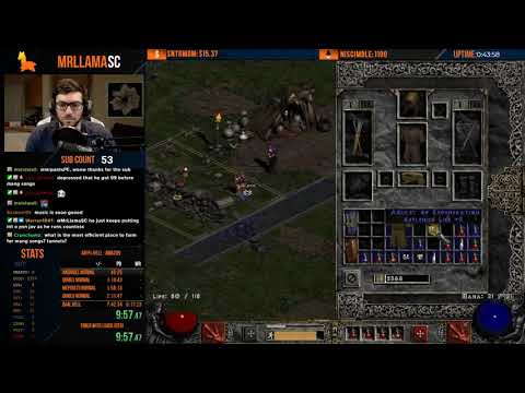 [Personal Best] DIABLO 2 - HELL AMAZON SPEEDRUN!!