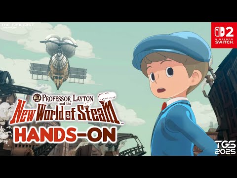 Professor Layton and the New World of Steam | Hands-on for Nintendo Switch 2 | TGS 2025