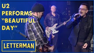 U2 Performs &quot;Beautiful Day&quot; | Letterman
