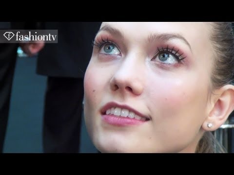 Karlie Kloss & Arizona Muse Backstage at Elie Saab - Spring 2012 Paris Couture FW | FashionTV - FTV