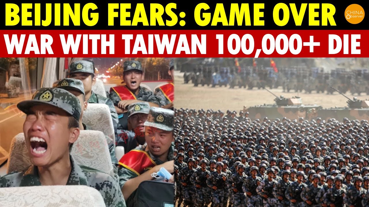 FAFO! Beijing’s Nightmare: Taiwan War Could Lead to 100,000+ CCP Casualties, Military Turns on Xi!