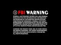 FBI Warning Black POPisms