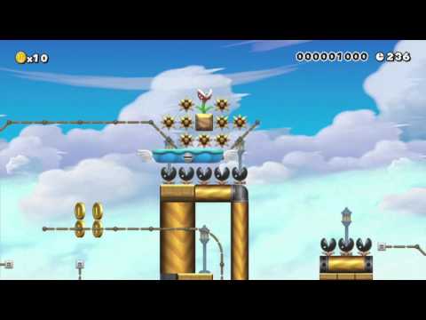 Piranha Spin by Ziphi - Super Mario Maker - No Commentary 1AF