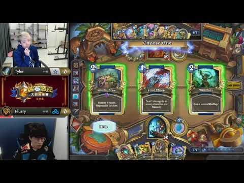 TYLER vs FLURRY ||《爐石戰記》大師職業賽 亞太區 第二季 - W3D3