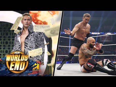 FULL MATCH: Kazuchika Okada vs Ricochet | AEW Worlds End 2024